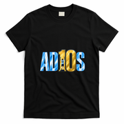 Adios Farewell Messi T-Shirt - Black