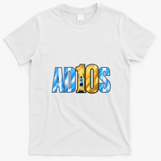 Adios Farewell Messi T-Shirt - White