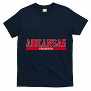 Arkansas Grandpa T-Shirt - Navy Blue