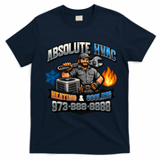 Absolute Hvac T-Shirt - Navy Blue