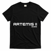 Artemis II 2026 T-Shirt - Black