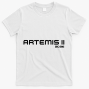 Artemis II 2026 T-Shirt - White