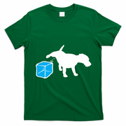 Anti ICE Funny Dog Peeing On ICE T-Shirt - Irish Green