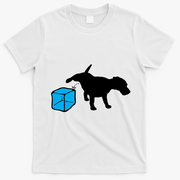 Anti ICE Funny Dog Peeing On ICE T-Shirt - White
