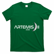 Artemis II Launch To The Moon Space Mission 2026 T-Shirt - Green