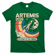 Artemis II Launch Back To The Moon 2026 T-Shirt - Green