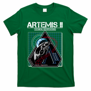 Artemis II Technical Specifications T-Shirt - Green