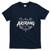 Arirang Korea Korean Pride Taegeuk Culture Heritage Seoul T-Shirt - Navy Blue