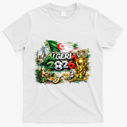 Algeria North America Soccer Tournament 2026 T-Shirt - White
