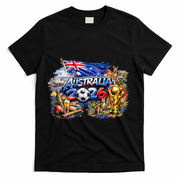 AUSTRAMIA North America Soccer Tournament 2026 T-Shirt - Black