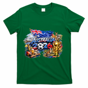 AUSTRAMIA North America Soccer Tournament 2026 T-Shirt - Green