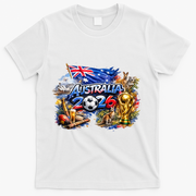 AUSTRAMIA North America Soccer Tournament 2026 T-Shirt - White
