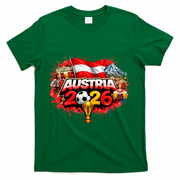 AUSTRIA North America Soccer Tournament 2026 T-Shirt - Green