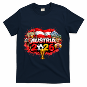 AUSTRIA North America Soccer Tournament 2026 T-Shirt - Navy