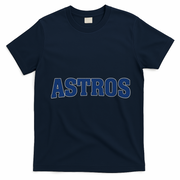 Astros Name Sports Fan Favorite Game Day Enthusiasts T-Shirt - Navy Blue