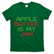 Apple Picking Crew Fall Family Outfit Autumn Fall Apple Lover Apple Picking T-Shirt - Green