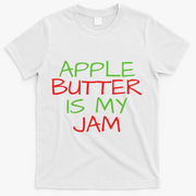 Apple Picking Crew Fall Family Outfit Autumn Fall Apple Lover Apple Picking T-Shirt - White