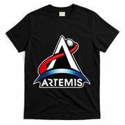 Artemis Program Space Logo T-Shirt - Black