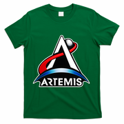 Artemis Program Space Logo T-Shirt - Green