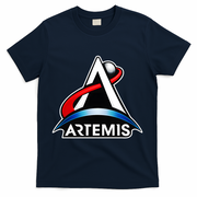 Artemis Program Space Logo T-Shirt - Navy