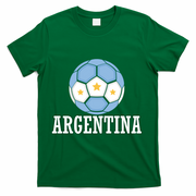 Argentina Soccer Fan Apparel T-Shirt - Green