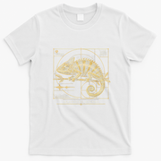 Adaptive Signal Golden Ratio Chameleon T-Shirt - White