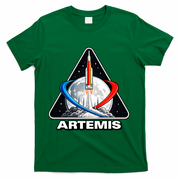 Artemis To The Moon T-Shirt - Green