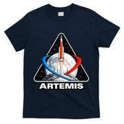 Artemis To The Moon T-Shirt - Navy