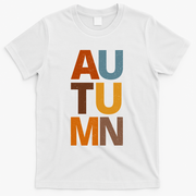 Autumn Vintage Fall T-Shirt - White