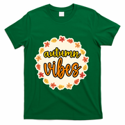 Autumn Vibes Leaf Season T-Shirt - Green