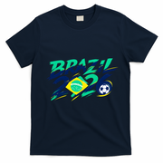 Brazil 2026 Soccer World Fan Apparel T-Shirt - Navy Blue