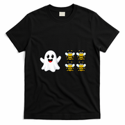 Boo 4 Bees Ghost Bees Funny Halloween T-Shirt - Black