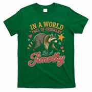 Be A Jimothy Raccoon Funny Viral Meme T-Shirt - Irish Green