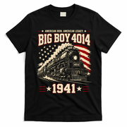 Big Boy 4014 Steam Locomotive American Legacy T-Shirt - Black
