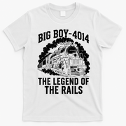 Big Boy 4014 The Legend Of The Rails T-Shirt - White