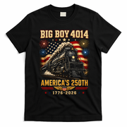 Big Boy 4014 America's 250th Commemorative Train T-Shirt - Black
