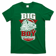 Big Boy 4000 Class Steam Locomotive American Train T-Shirt - Irish Green