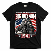Big Boy 4014 Steam Locomotive Vintage Railroad T-Shirt - Black
