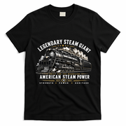 Big Boy 4014 Legendary Steam Train American Locomotive T-Shirt - Black