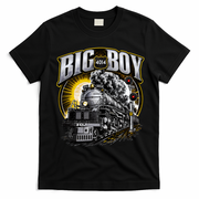 Big Boy 4014 Vintage Steam Engine Locomotive Railroad T-Shirt - Black