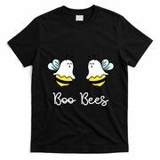 Boo Bees Funny Halloween T-Shirt - Black