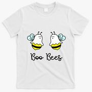 Boo Bees Funny Halloween T-Shirt - White