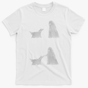 Boo Boop Ghost Dog Halloween T-Shirt - White