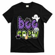Boo Crew Halloween Spooky Fun T-Shirt - Black