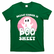 Breast Cancer Is Boo Sheet Funny Ghost T-Shirt - Irish Green