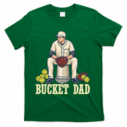 Bucket Dad T-Shirt - Green