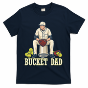 Bucket Dad T-Shirt - Navy