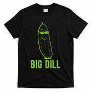 Big Dill Funny Pickle T-Shirt - Black