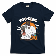 Boo Deng Funny Moo Deng Hallowee T-Shirt - Navy Blue