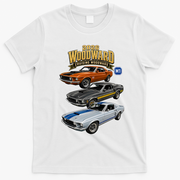 Built For Glory At 2026 Woodward Ave M1 T-Shirt - White